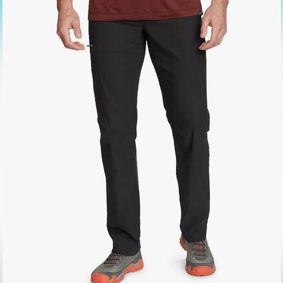 Eddie Bauer Men's Rainier Pants Black Size 34/29 - Picture 1 of 7